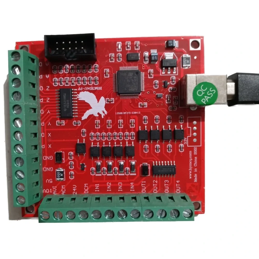 USB Motion Control Flying Card Board 4 Axis Motion for CNC Engraving